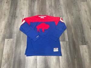 Buffalo Bills Mitchell & Ness NFL 100 Team Inspired Long Sleeve T-Shirt